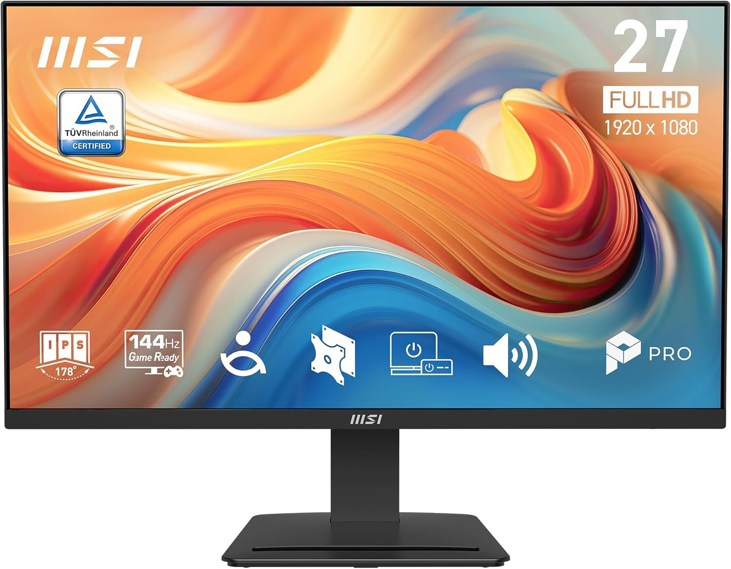 MSI PRO MP273 E14A 27-inch IPS 1920 x 1080 (FHD) Gaming Office Monitor